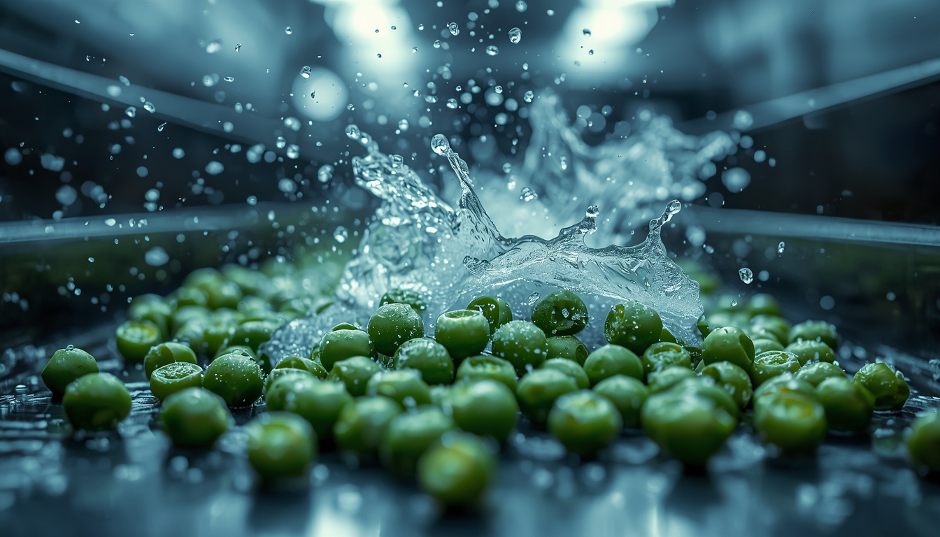 IQF Frozen Green Peas: Locking in Nature’s Sweetness.